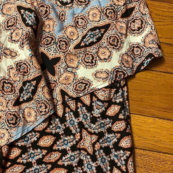 KNOX Rose bohemian handkerchief tiered mini dress - Picture 4 of 7